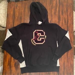 Men’s reverse weaved black champion heavyweight sweatshirt/hoodie